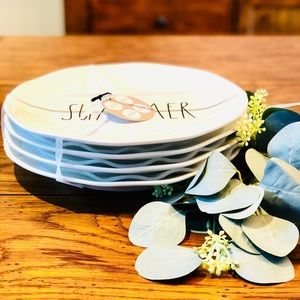 Rae Dunn Summer Dinner Plates